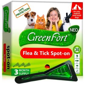 Flea and Tick Prevention for Dogs Cats Rabbits Natural Flea Treatment Home Pest Control Topical Flea Mosquito Repellent for Puppy Kitten 3 Drops Flea and Tick Prevention for Dogs Cats Rabbits Natural Flea Treatment Home Pest Control Topical Flea Mosquito Repellent for Puppy Kitten 3 Drops